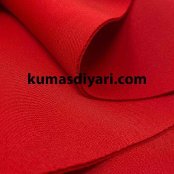 3mm red neoprene fabric