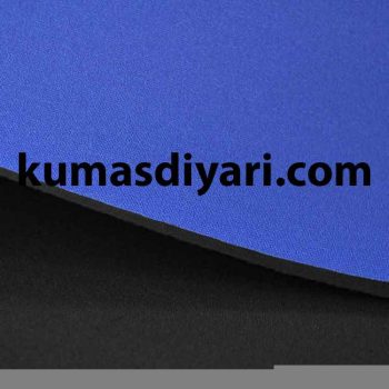 5mm black and blue neoprene fabric