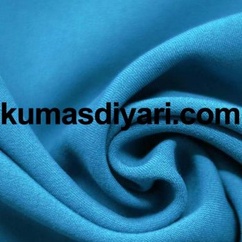 aqua gabardine fabric