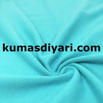 aqua rib knit fabric