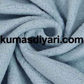 baby blue velour fabric