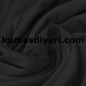 black jersey fabric