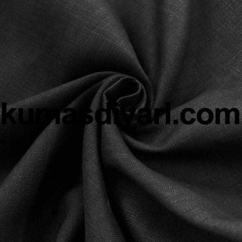 black linen fabric