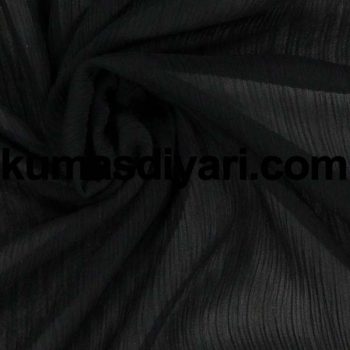 black muslin fabric