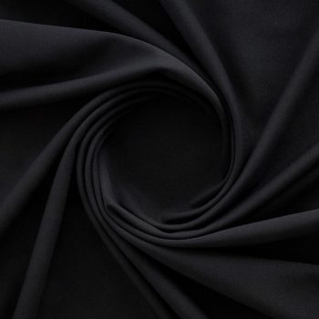 black rayon fabric