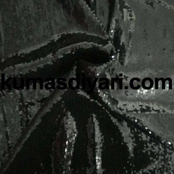 black sequin fabric 3mm
