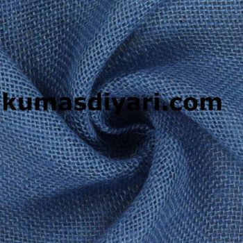 blue burlap