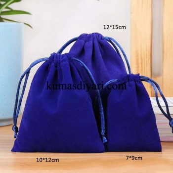 blue gold - jewelry pouch