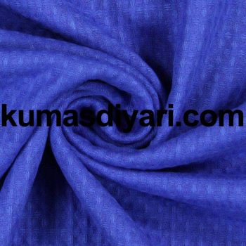 blue pique fabric