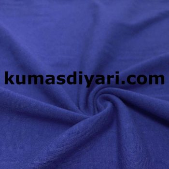 blue rib knit fabric