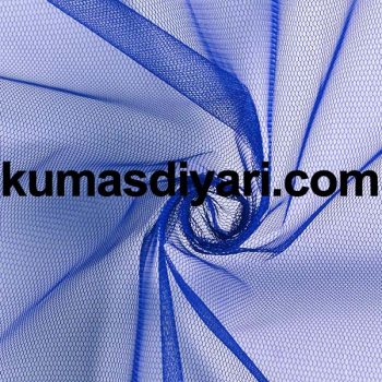 blue tulle fabric