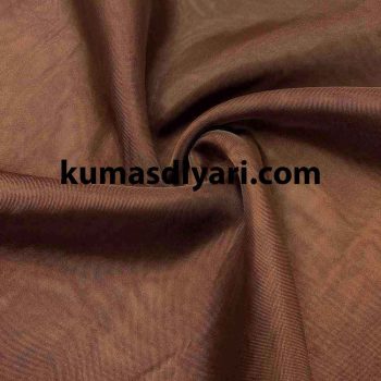 brown curtain tulle fabric