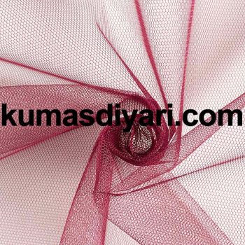 burgundy tulle fabric