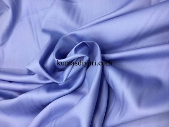 cloud blue cotton satin fabric