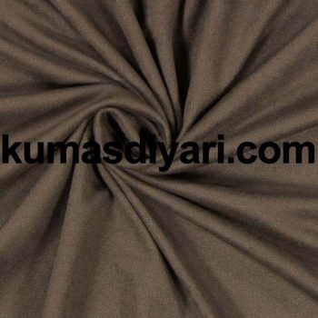 coffee-colored suede fabric