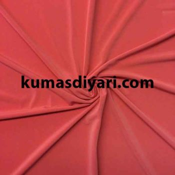 coral rib knit fabric