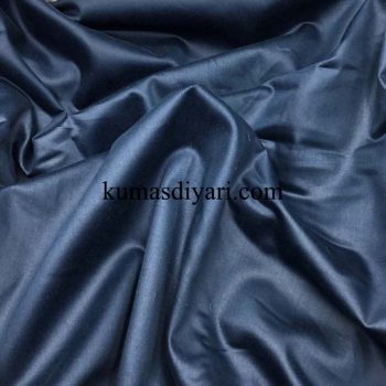 dark blue cotton satin fabric