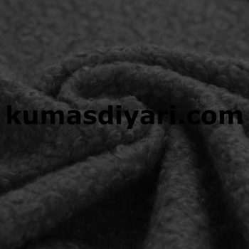 dark grey boucle fabric