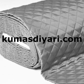 dark grey quilted fabric