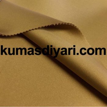 gold puff scuba fabric