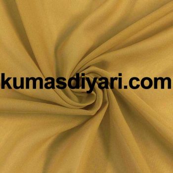 golden yellow chiffon fabric