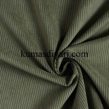 green corduroy upholstery fabric