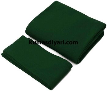 green felt fabric