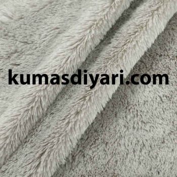 grey chinchilla plush fabric