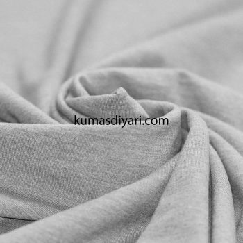 grey melange tencel fabric