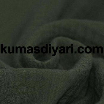 khaki muslin fabric