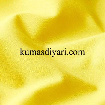 lemon yellow poplin akfil fabric