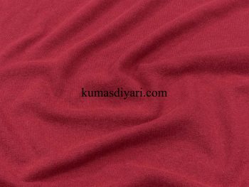 light red angora fabric