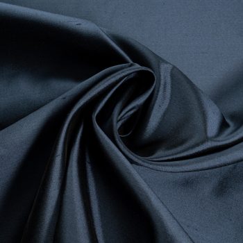 navy blue silk shantung