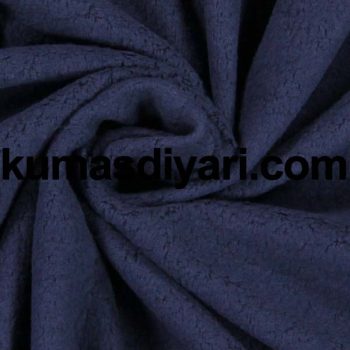 navy blue velour fabric