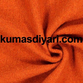 orange cashmere fabric