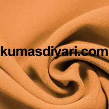 orange gabardine fabric