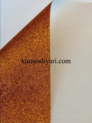 orange glitter car wrap fabric