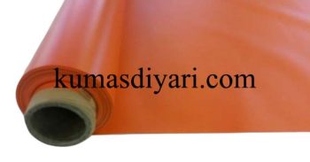 orange pvc tarpaulin fabric