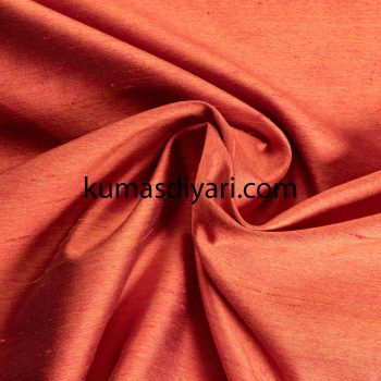 orange silk shantung
