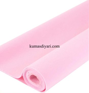 pink flock fabric