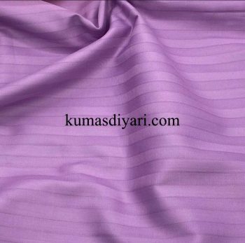 purple striped cotton satin fabric