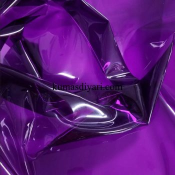 purple transparent pvc fabric