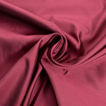 raspberry silk shantung
