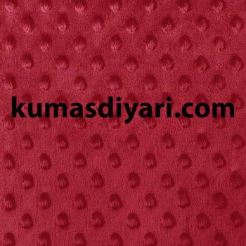 red minkey fabric