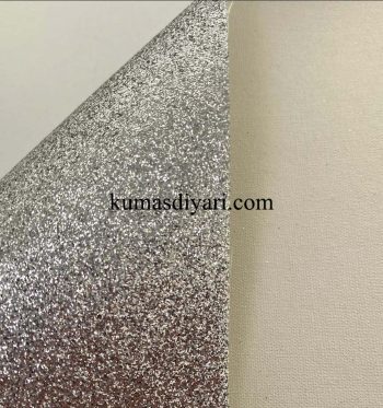 silver glitter car wrap fabric