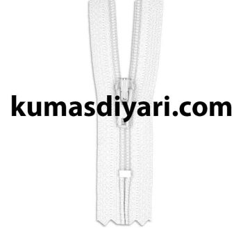 white zipper