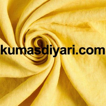 yellow linen fabric