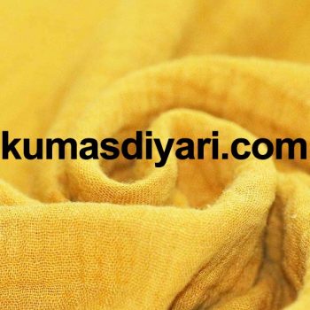 yellow muslin fabric